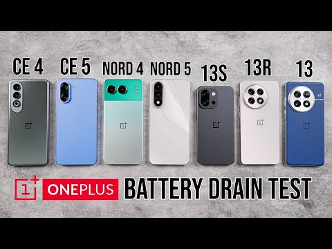 OnePlus Nord CE 5 / Nord 5 / Nord 4 / CE 4 / 13S / 13R / 13 - Extreme Battery Drain Test