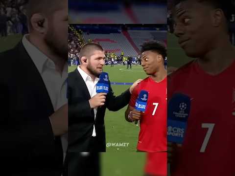 Хабиб напугал Спида 😈 | #футбол #хабиб #лигачемпионов