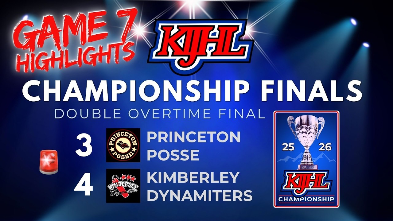 2026 KIJHL Championship Game 7 - 2OT - April 30/26