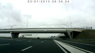 preview picture of video 'DashCam Utrecht A2 -  Richting Amstelveen a9'
