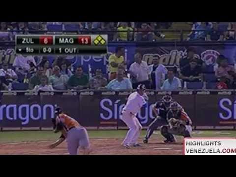 Highlights Jornada 11/12 LVBP. Águilas del Zulia vs Navegantes del Magallanes