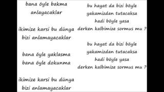 Teoman - bana öyle bakma lyrics