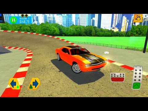 Multi Floor Garage Driver - Dodge Challenger - Android Gameplay