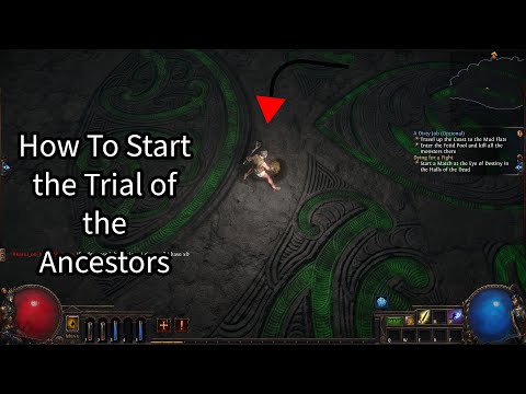 How to Start the Trial of the Ancestors in Path of Exile