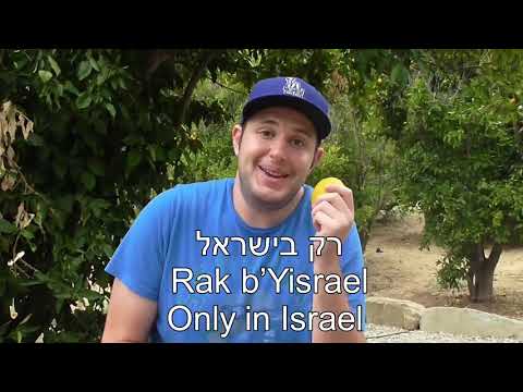 Rak B'Yisrael Only in Israel English+Hebrew Lyrics Subtitles רק בישראל