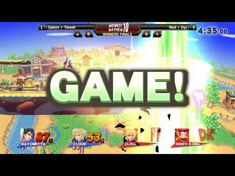 Midwest Mayhem 10 Doubles  WINNERS FINALS - MVG | Salem + P1 | Tweek vs Ned + Dyr