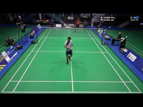 Match point - Alex Lanier vs Jan Louda - MS, Final - Italian Intl. 2021