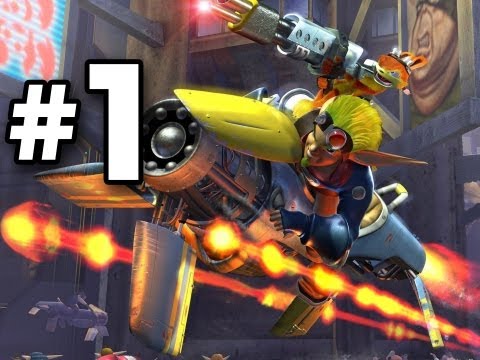 Jak II - Let's Play Walkthrough - Part 1 - Back to the Future!