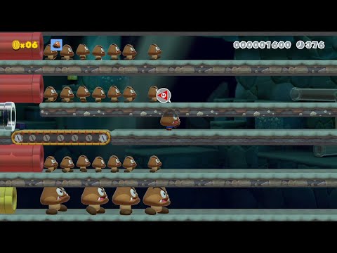 Super Mario Maker 2 - The Gumba Invasion vs Ants by RazocXD - No Commentary