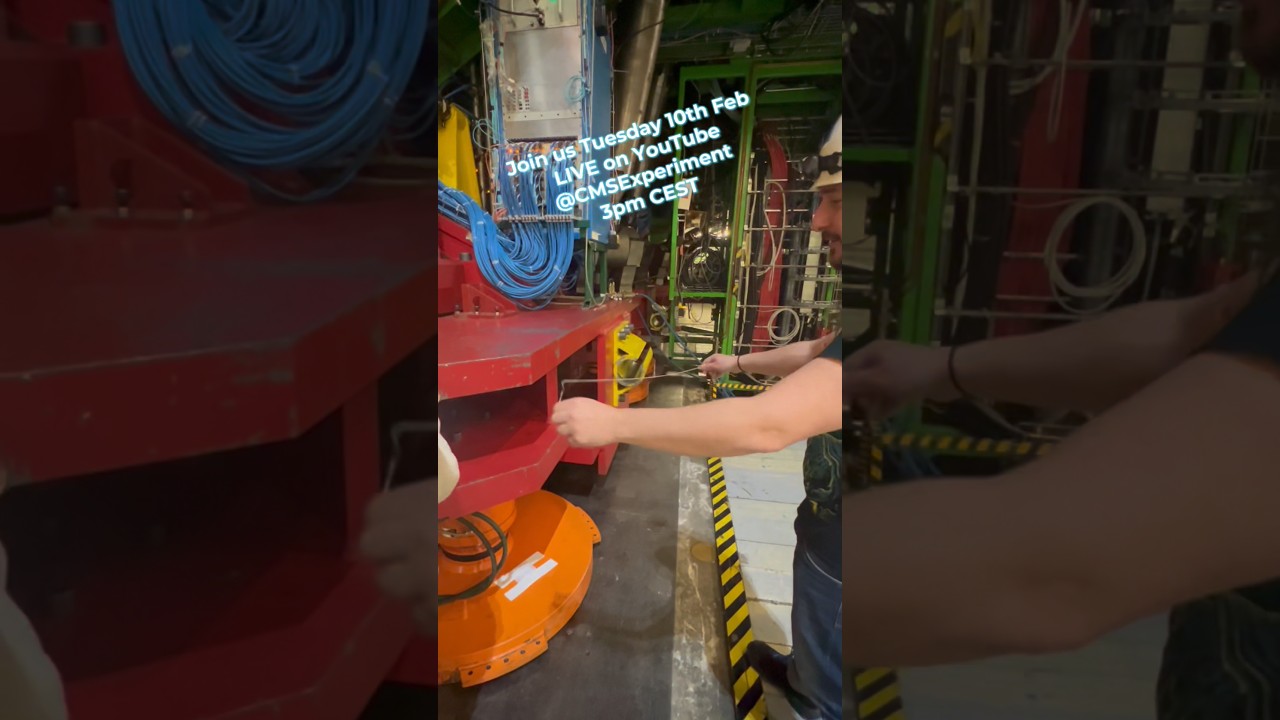 Join us LIVE from the CMS experiment at CERN!