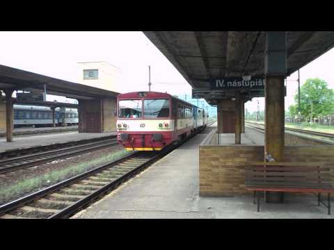 Odjezd vlaku Os 26804 (ČD 810.560 + 810.231) - Most, 4. 5. 2013