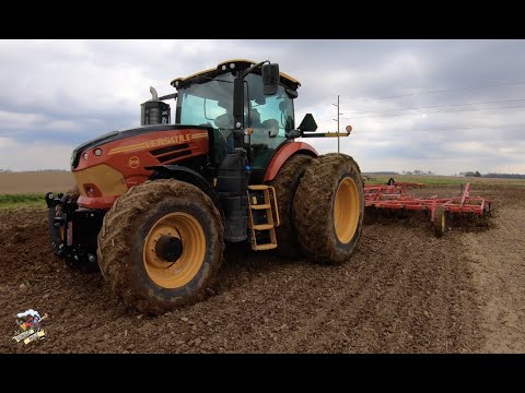 Getting the NEW VERSATILE 210 Nemesis Tractor in the Field
