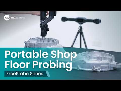 Streamline Shop-Floor Inspections with the Shining 3D FreeProbe