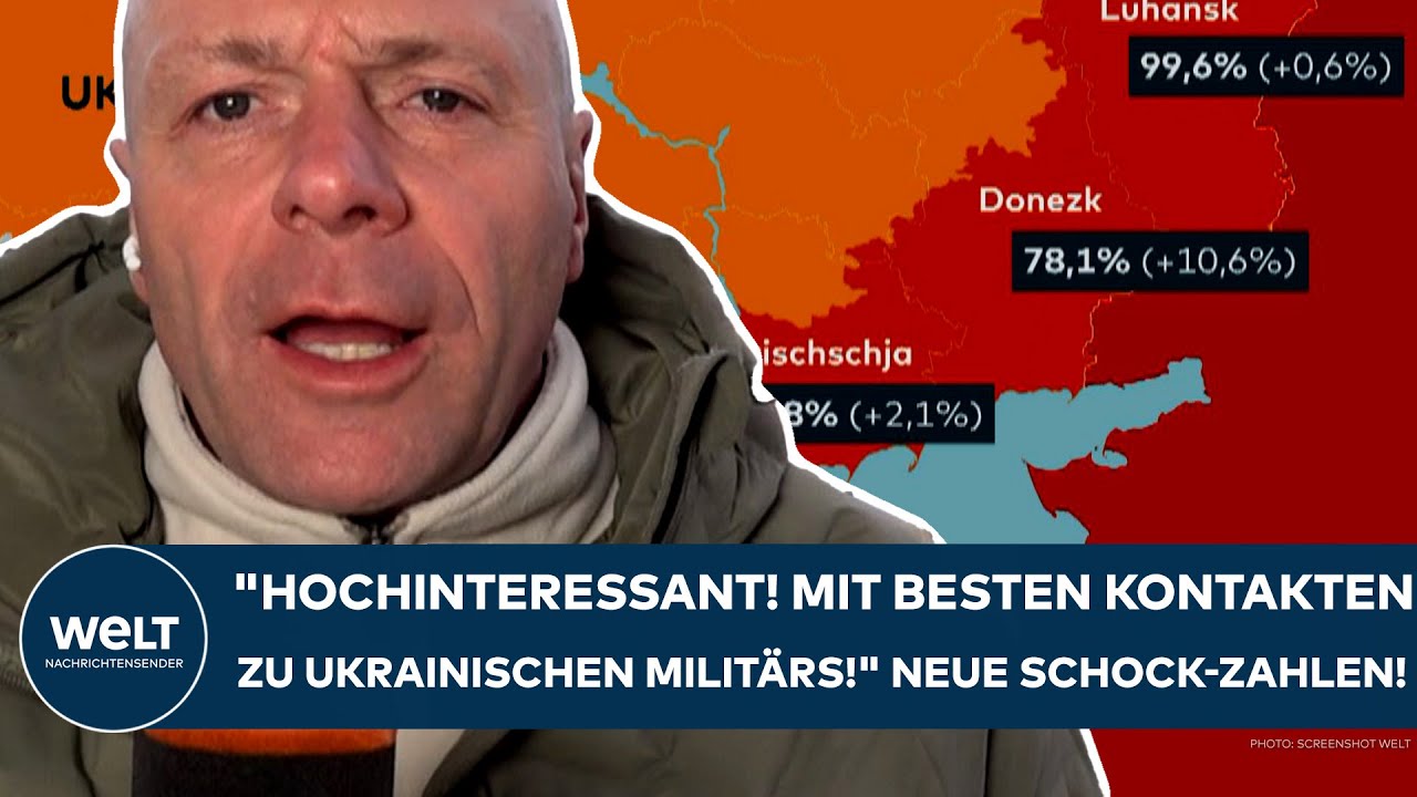 PUTINS KRIEG: "Hochinteressant! Mit besten Kontakten zu ukrainischen Militärs!" Neue Schock-Zahlen!