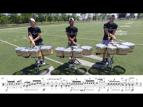 2019 Blue Stars Tenors - LEARN THE MUSIC to "Call of the Wild"