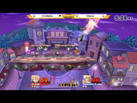 AGON N2 - Tatuman (Rosalina) Vs. eR | LoNg0uw (Cloud, R.O.B.) - Losers Quarter - Smash 4 Singles