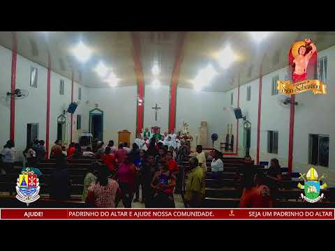 SANTA MISSA 2º NOITE FESTIVIDADE DE SÃO SEBASTIÃO EM ARAGUANÃ - MA