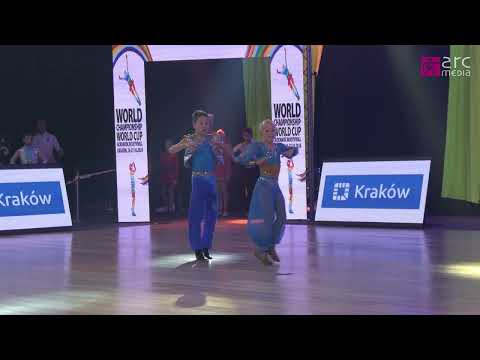 World Cup Rock'n'Roll Acrobatic Kraków 2024- Tymoteusz Jamrozik i Małgorzata Marcinkiewicz -Children