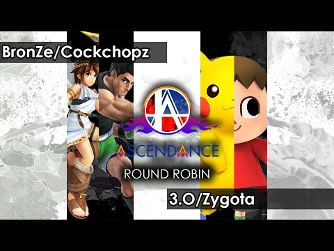 Smash 4: Cockchopz/BronZe V 3.O/Zygota - Ascendance 25 Tournament SSB4