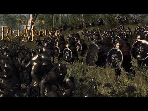 DOL AMROTH IS AMBUSHED ON THE ROAD! - Lord of the Rings Total War Rise of Mordor Online Battle