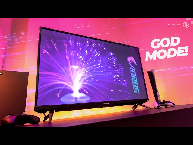Màn hình Gigabyte Gaming AORUS FV43U (UHD, 43 inch, 144Hz, VA, 1ms MPRT)