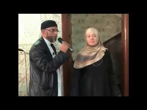 إعـتـناق فرنسـية الإسلام بـمـسـجد " الأطرش الـسـنوسي " بوهـران