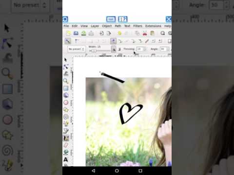 AndroInk graphics editor Video