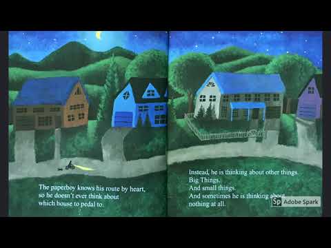 The Paperboy, Written and painted by Dav Pilkey