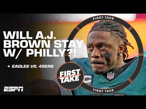 Ryan Clark sees WHO LEAVING the Philadelphia Eagles? 🗣️ ‘A.J. BROWN IS GONE’ | First Take