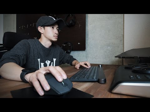 映像・動画制作者がおすすめする無線マウスとワイヤレスキーボードを紹介！【ロジクールMX MASTER 2S & CRAFT】
