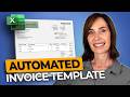 Build A Self Updating Excel Invoice Tracker Free Template No Add Ins