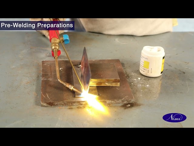 Silver brazing on S.S.sheet with copper sheet