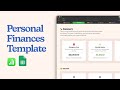Personal Finances Budget Spreadsheet With Template Apple Numbers And Google Sheets