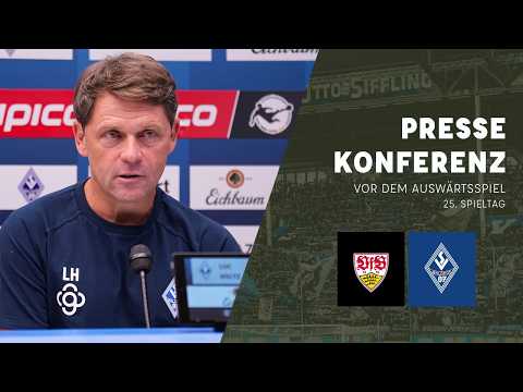 3rd League | Matchday 25 | VfB Stuttgart II - SV Waldhof | Pre-match press conference
