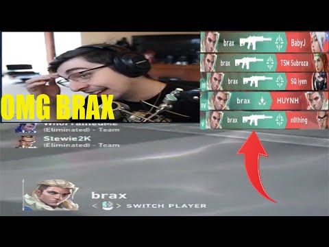 INSANE 1v5 Ace Clutch Brax | Shroud Reacts