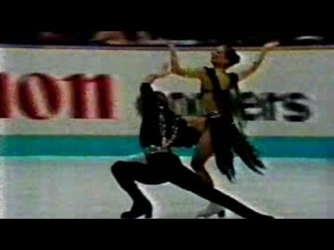 1988 European. Maya Usova - Alexander Zhulin. USSR. Free Dance. Indian Temple Dance