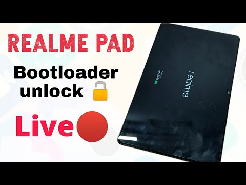 Realme Pad Bootloader unlock full process. Realme pad root, custom recovery flash.Live 🔴🔴