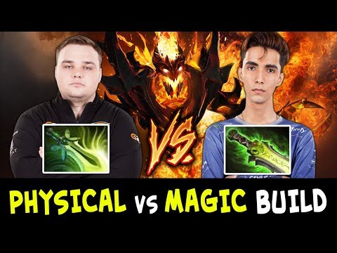 SumaiL vs Noone Shadow Fiend — MAGICAL vs PHYSICAL DPS BUILD