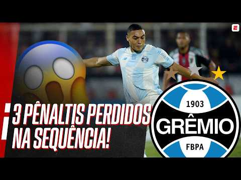 Gols e lances de Palestino x Grêmio
