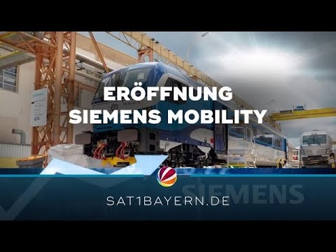Neues Werk für Lokomotiven und Züge: Eröffnung von Siemens Mobility