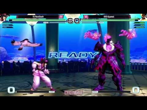CEOTAKU 2016 KOF14 Top 8 - TS NerdJosh vs KVO Kyamei