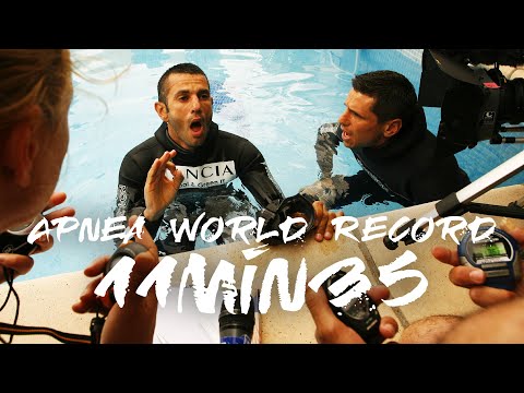 Stéphane MIFSUD - Current Apnea Static World Record - English version