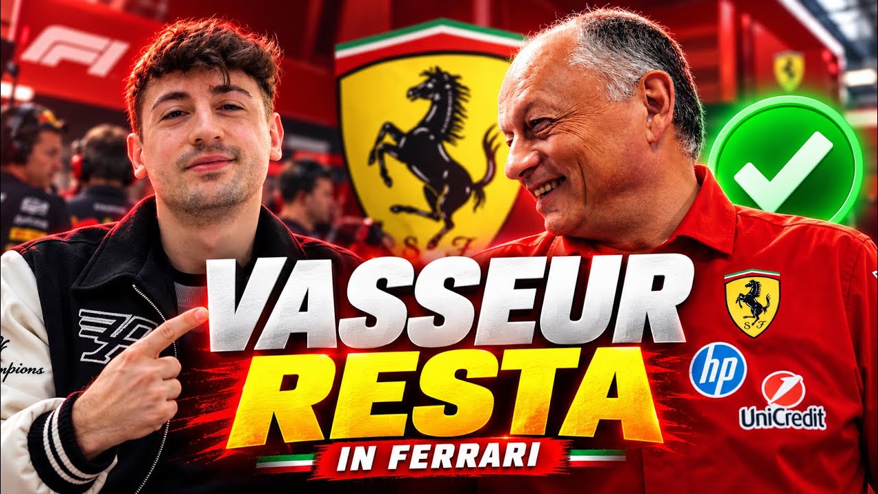 È stata CONFERMATA la fiducia a Vasseur