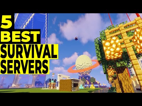 🧨5 Best Minecraft Survival Servers that will TEST your Skills 🧨