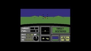 Ace: Air Combat Emulator - C64 Commodore 64 playthrough with commentary