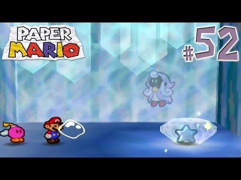 Paper Mario - Gameplay Walkthrough - Part 52 - Scaling the Icy Mountain