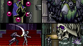 Beating every boss with Skeleton (Castlevania: Circle of the Moon)