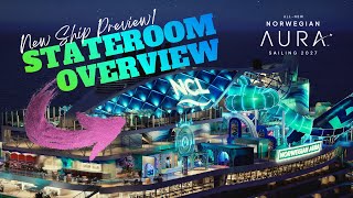 Norwegian Aura Stateroom PREVIEW | 2027 | NCL Prima Plus Class