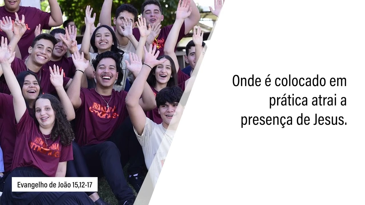 23 de maio Evangelho de João 15,12-17