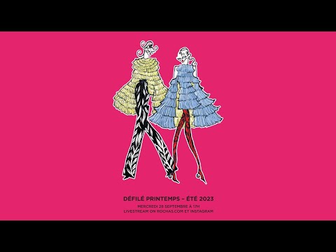 Live show - Rochas Spring Summer 23 - Paris Fashion Week